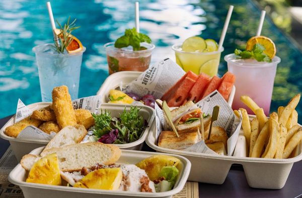 Summer Getaway Package｜Cool Refreshment × Poolside Light Bites